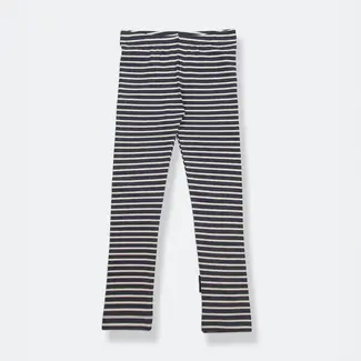 KID.ORCA Stripe/Lava Organic Cotton Leggings