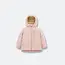 KID.ORCA Dusty Rose Reversible Puffer/Porteau Jacket