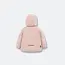 KID.ORCA Dusty Rose Reversible Puffer/Porteau Jacket