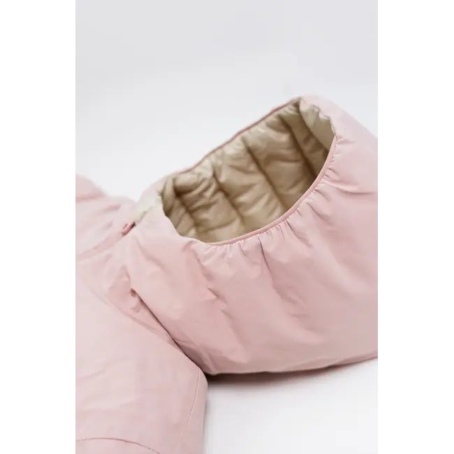 KID.ORCA Dusty Rose Reversible Puffer/Porteau Jacket