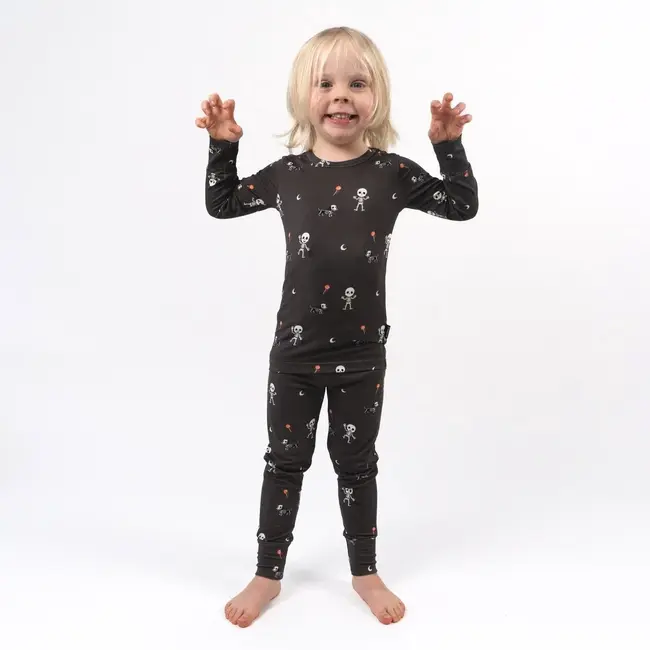 Belan.J Skullies Long-Sleeved PJ Set