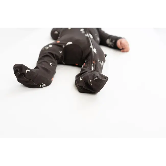 Belan.J Skullies Footed Zipper Sleeper