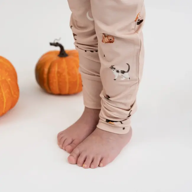 Belan.J Witch Cats Long-Sleeved PJ Set