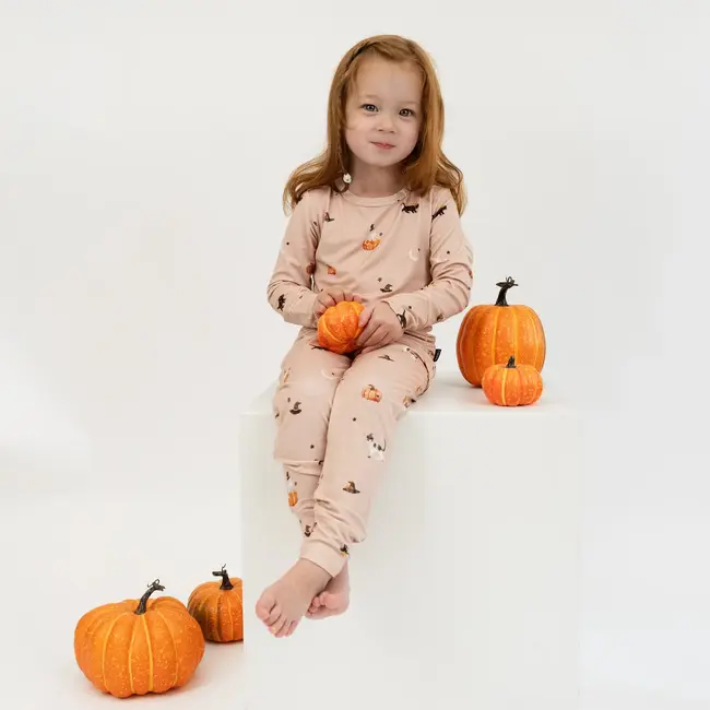 Belan.J Witch Cats Long-Sleeved PJ Set