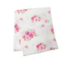 Bamboo Muslin Swaddle Posies