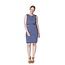 Momzelle Blue Nursing Dress, MEGAN