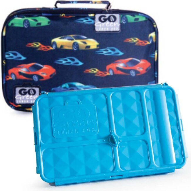 Go Green Fast Flames Leakproof Lunchbox Set