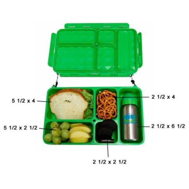 Go Green Construction Leakproof Lunchbox Set
