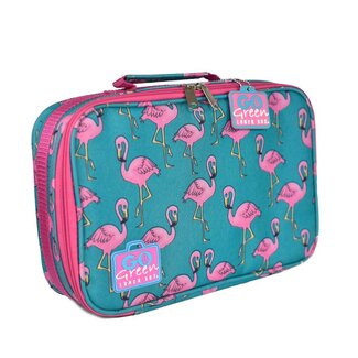 Go Green Flamingo Leakproof Lunchbox Set