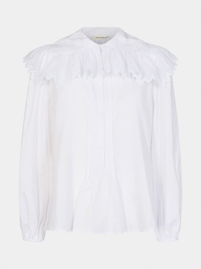 SS S221305 L/S w Lace Collar