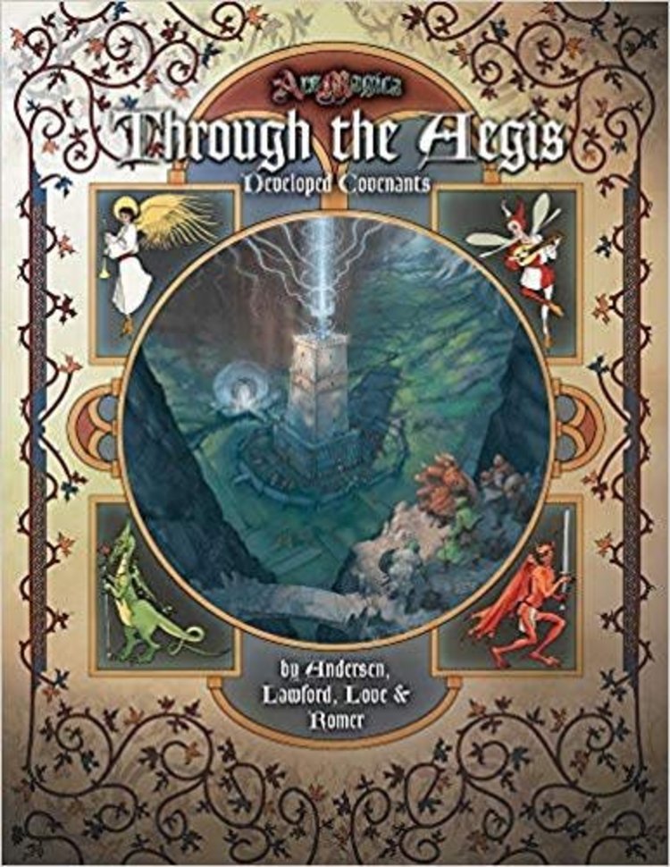Atlas games Ars Magica RPG: Through The Aegis