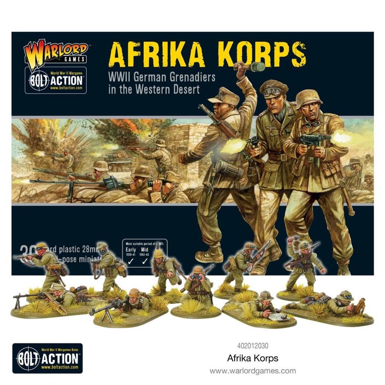 Warlord games Bolt Action: German- Africa Korps