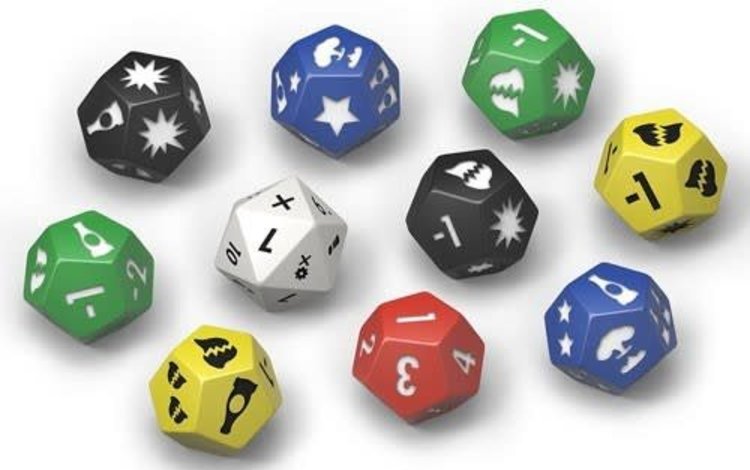 Modiphius Fallout Wasteland Warfare: Extra Dice