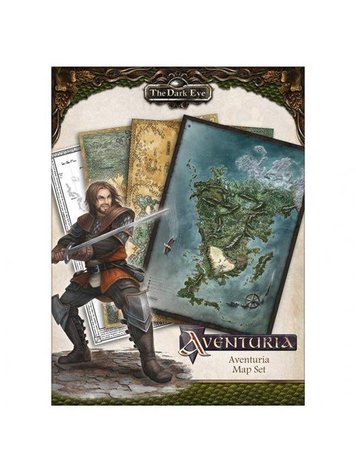 Ulisses North America The Dark Eye RPG: Adventure Map Set
