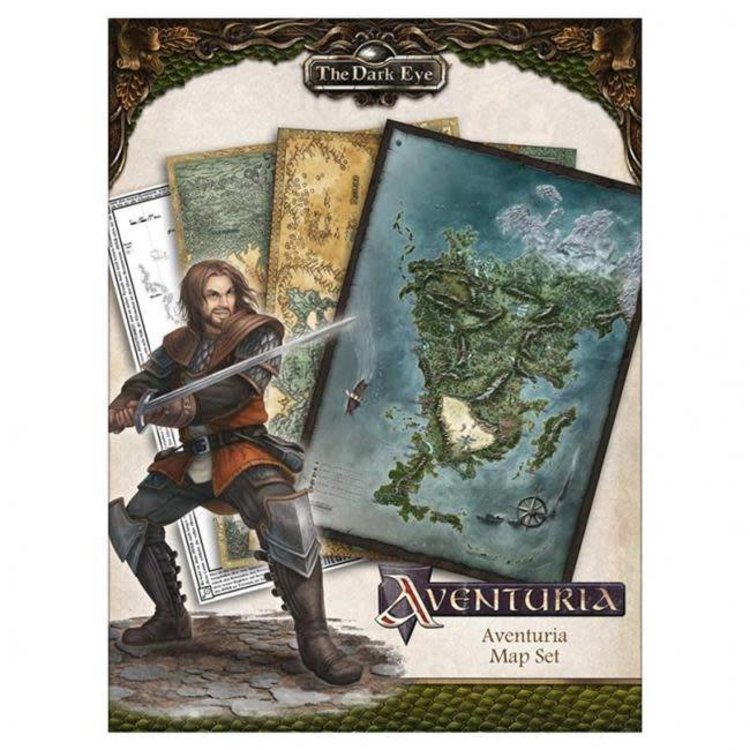 Ulisses North America The Dark Eye RPG: Adventure Map Set