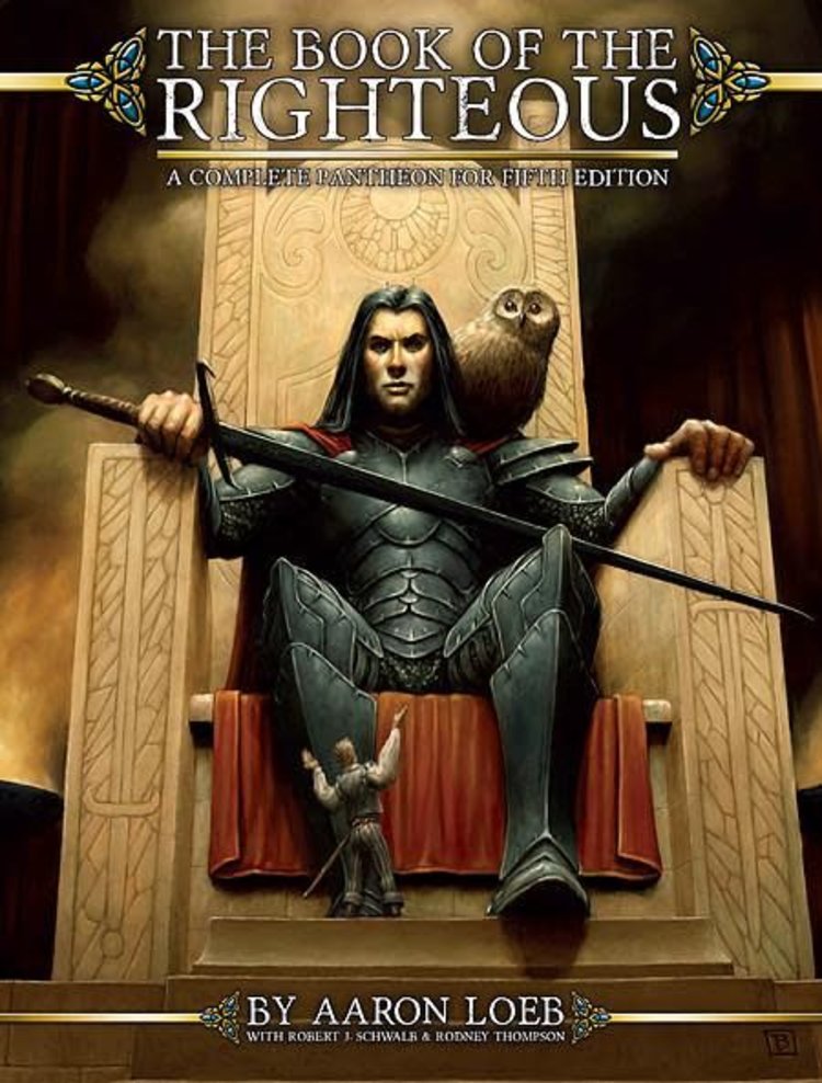 Green Ronin Publishing The Book of the Righteous 5th edition RPG