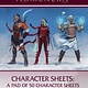 Monte cook Numenera RPG: Character Sheets