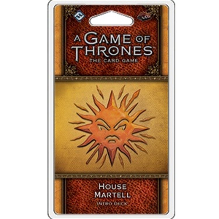 Fantasy Flight A Game of Thrones LCG : House Martell intro deck