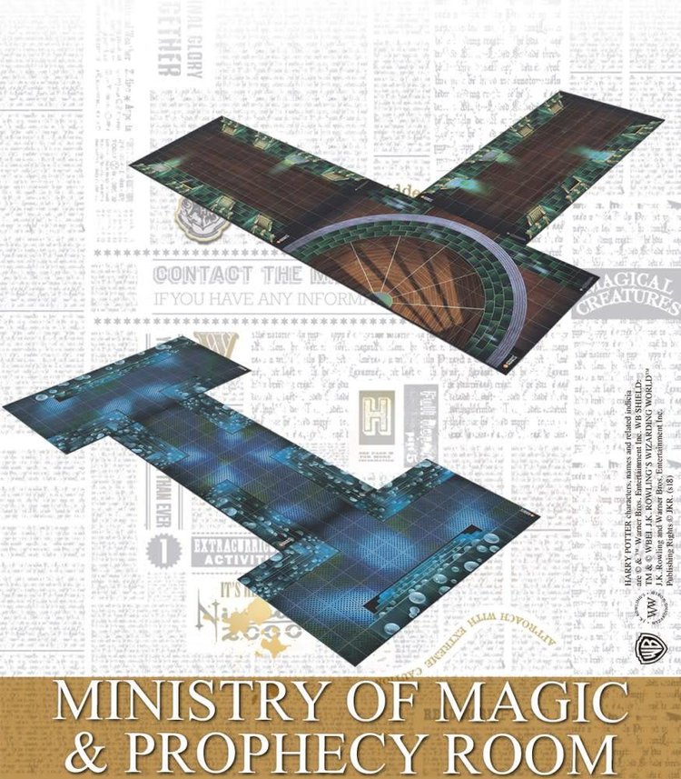 Knight Models Harry Potter Miniatures Adventure Game: Ministry of Magic & Prophecy Room