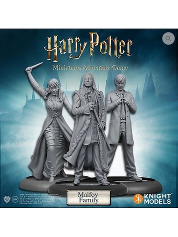 Knight Models Harry Potter Miniatures Adventure Game: Malfoy Family