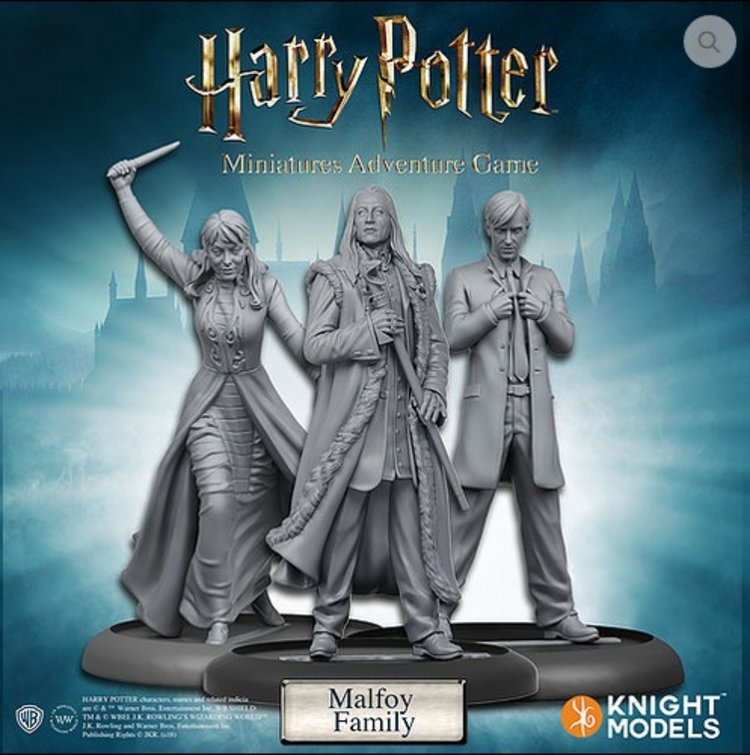 Knight Models Harry Potter Miniatures Adventure Game: Malfoy Family