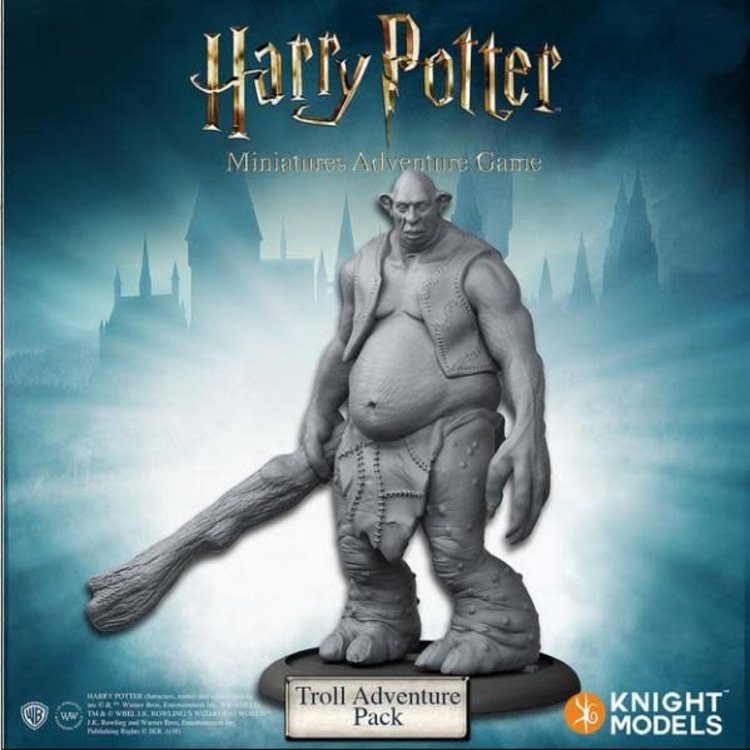 Knight Models Harry Potter Miniatures Adventure Game: Troll Adventure Pack