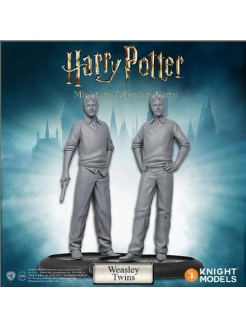 Knight Models Harry Potter Miniatures Adventure Game: Weasley Twins Pack