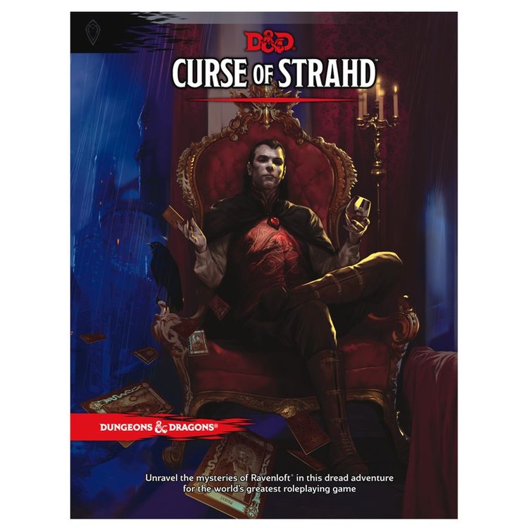 Wizards of the Coast D&D RPG Book: Curse of Strahd