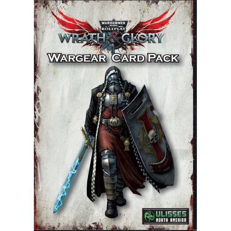 Ulisses North America Warhammer 40K RPG: Wrath & Glory Wargear Card Pack