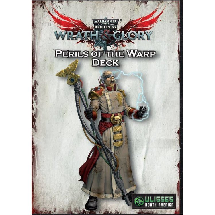 Ulisses North America Warhammer 40k RPG: Wrath & Glory Perils of the Warp Deck