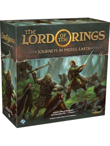 Fantasy Flight Lord of the Rings Journeys in Middle Earth adventure game