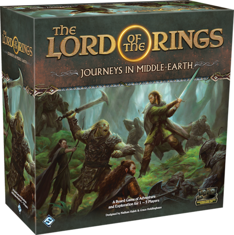 Fantasy Flight Lord of the Rings Journeys in Middle Earth adventure game