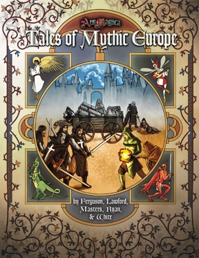 Atlas games Ars Magica RPG: Tales of Mythic Europe Softcover