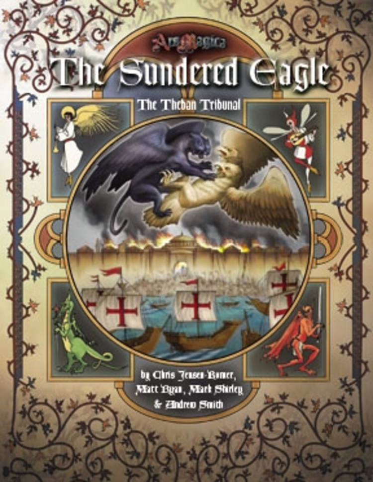 Atlas games Ars Magica RPG: The Sundered Eagle, The Theban Tribunal