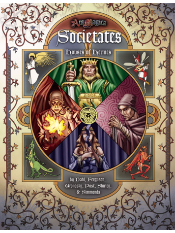 Atlas games Ars Magica RPG: Houses of Hermes, Societates softcover