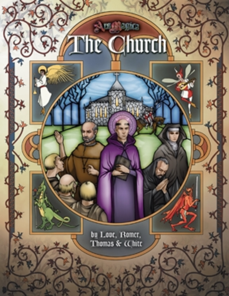 Atlas games Ars Magica RPG: The Church