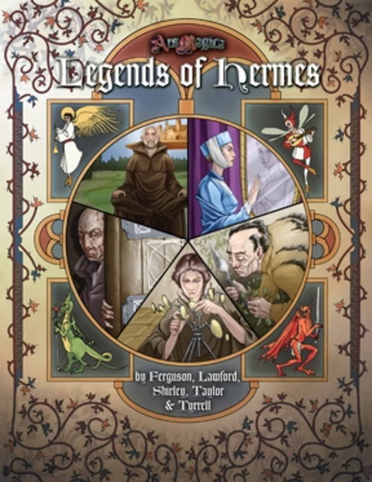 Atlas games Ars Magica RPG: Legends of Hermes