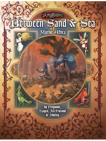 Atlas games Ars Magica RPG: Between Sand & Sea, Mythic Africa