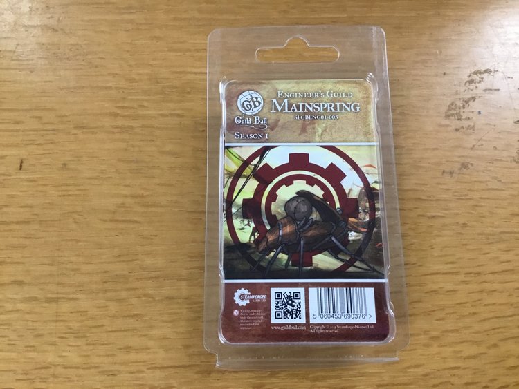 Steamforged GuildBall: Engineers Guild- Mainspring
