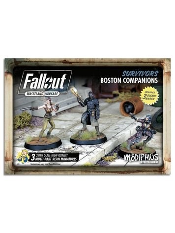 Modiphius Fallout Wasteland Warfare: Survivors- Boston Companions