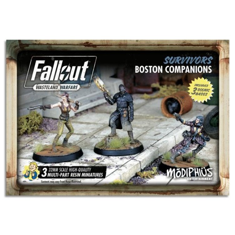 Modiphius Fallout Wasteland Warfare: Survivors- Boston Companions