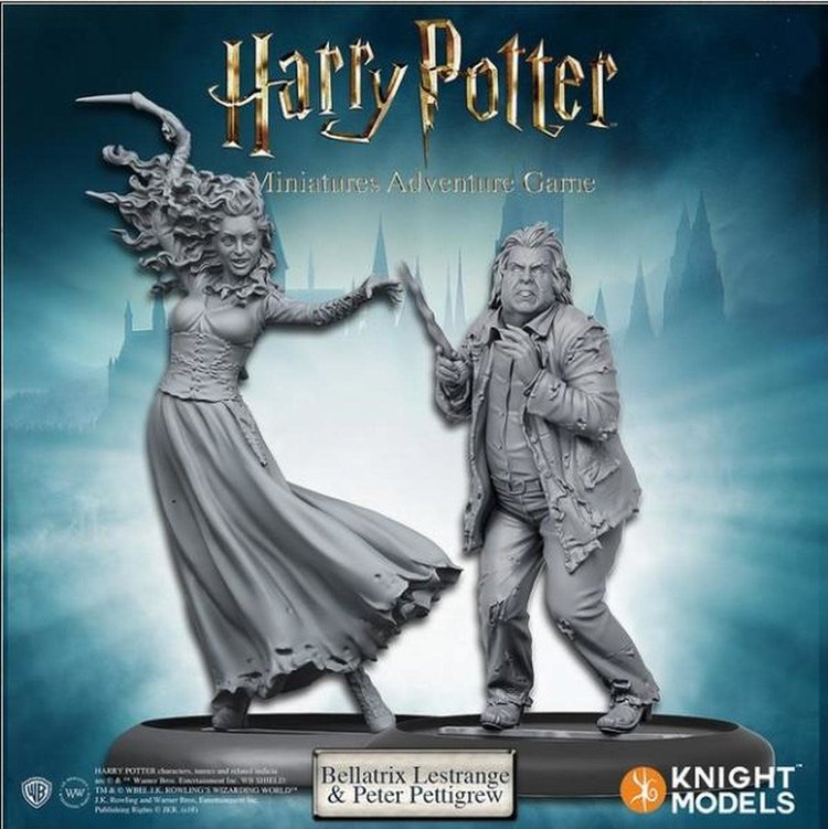 Knight Models Harry Potter Miniatures Adventure Game: Bellatrix & Wormtail
