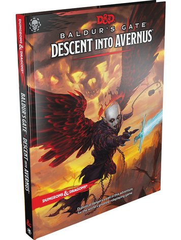 Wizards of the Coast D&D RPG Book: Baldur’s Gate Descent into Avernus