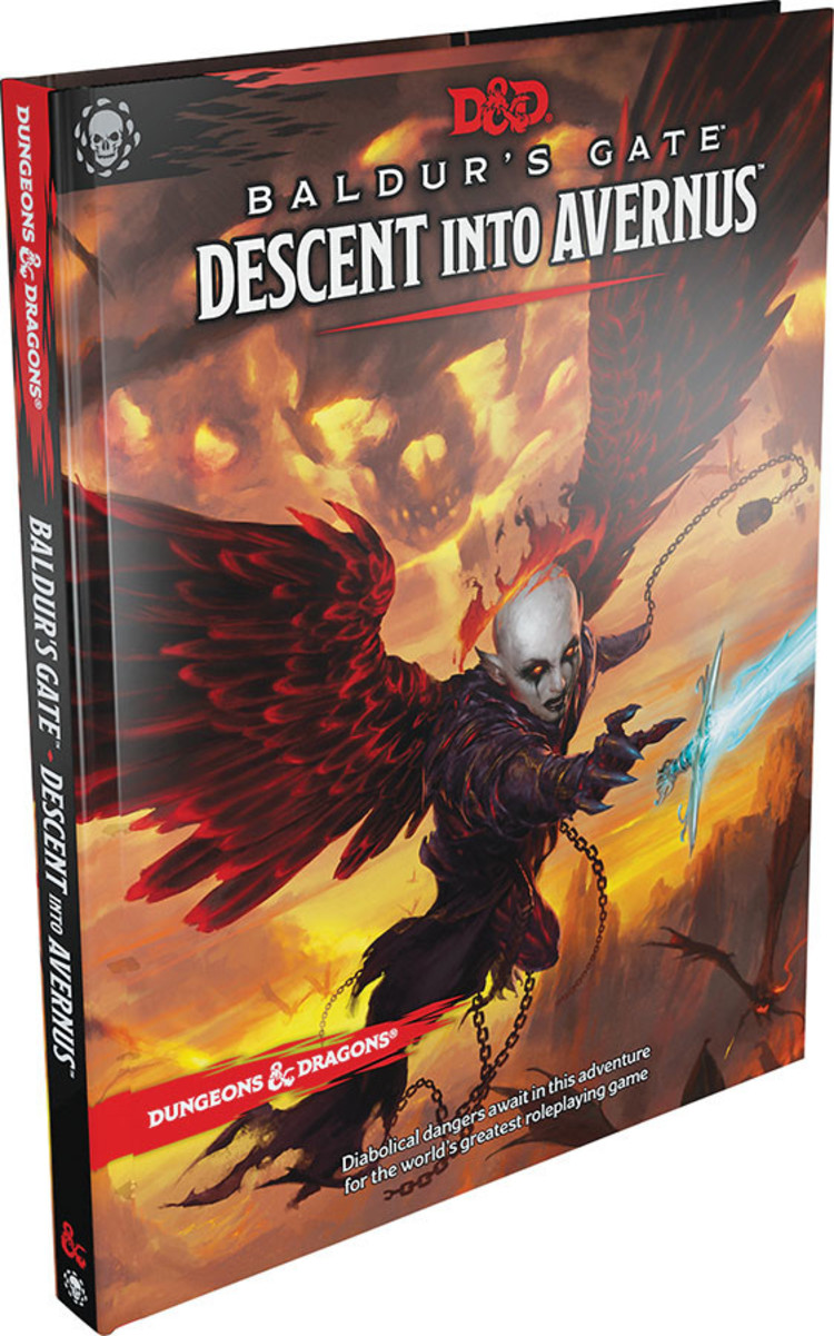 Wizards of the Coast D&D RPG Book: Baldur’s Gate Descent into Avernus