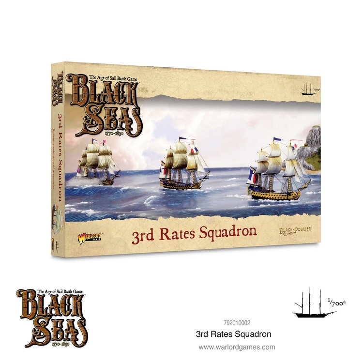 Warlord games Black Seas: 3rd Rates Squadron