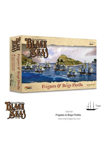 Warlord games Black Seas: Frigates & Brigs Flotilla
