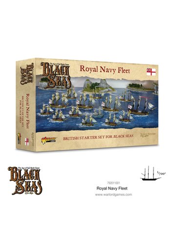 Warlord games Black Seas: Royal Navy Fleet box