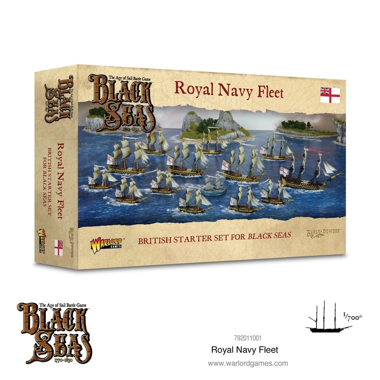 Warlord games Black Seas: Royal Navy Fleet box