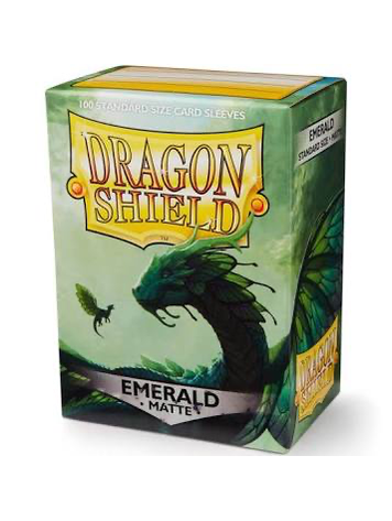 Arcane Tinmen Dragon Shields Matte: Emerald