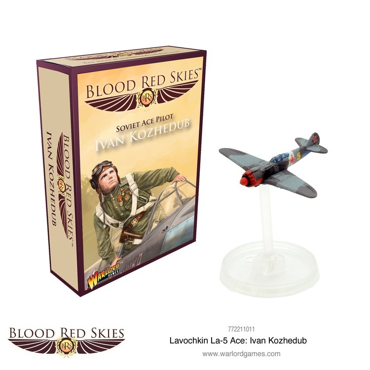 Warlord games Blood Red Skies: Soviet, Ace Pilot Ivan Kozhedub